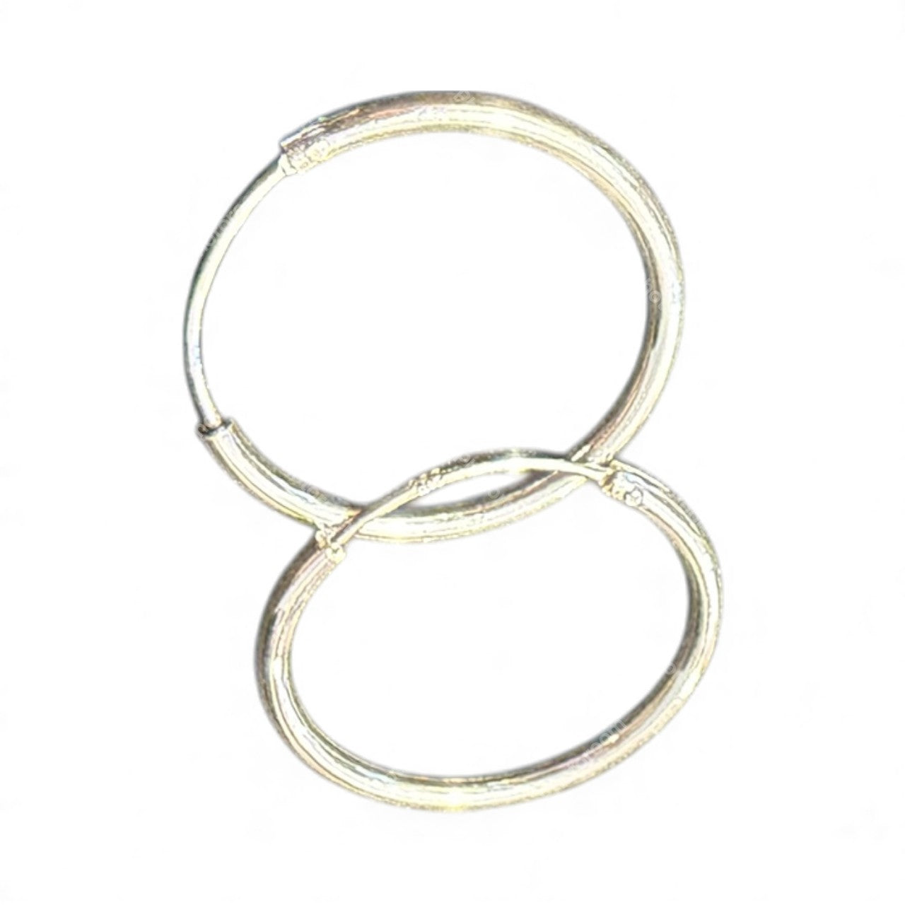 Sterling Silver Round Earring EP3361