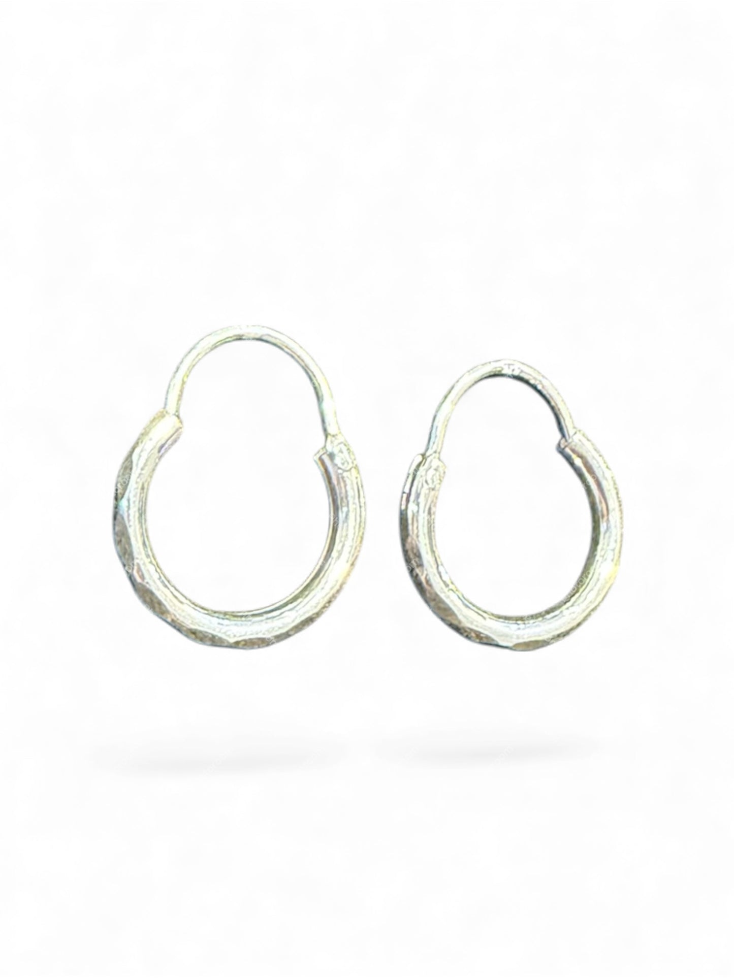 Sterling Silver Round Earring EP3371