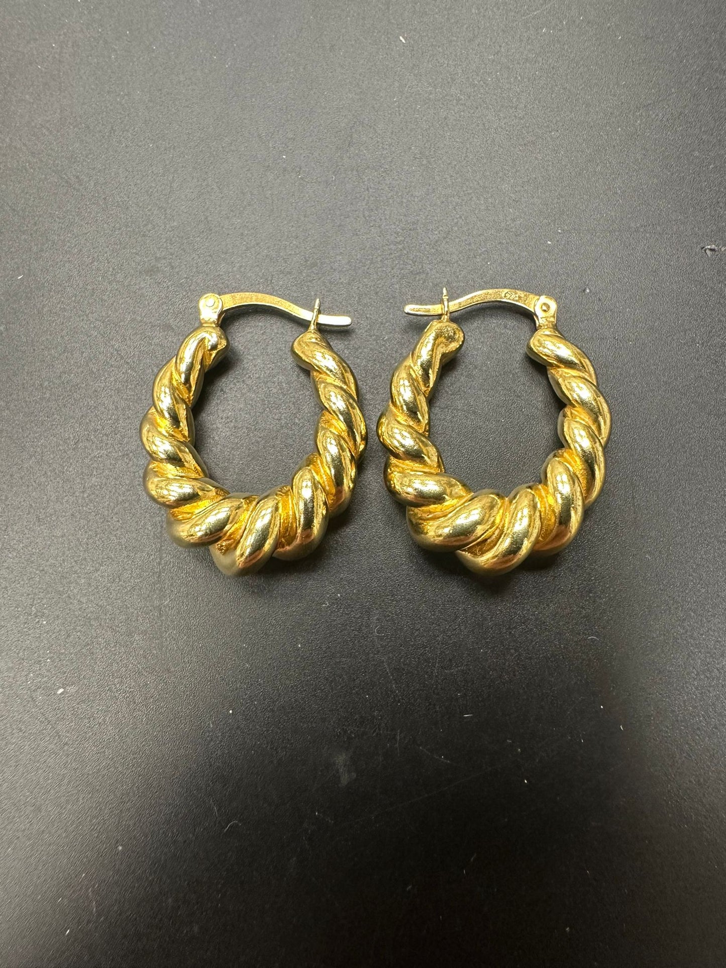 Sterling Silver Plain Earring EP3396