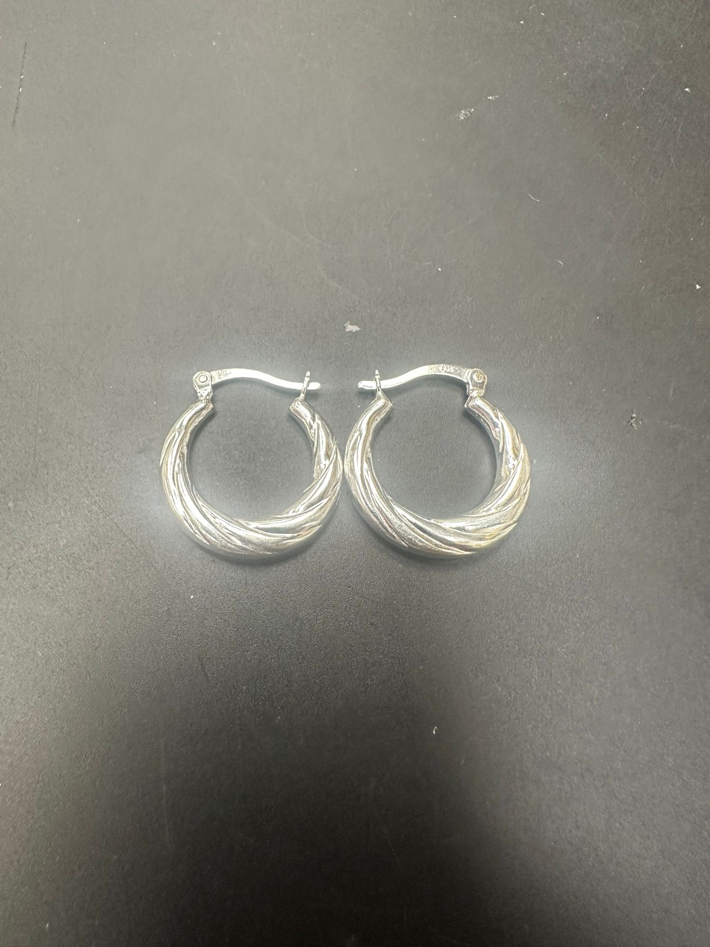 Sterling Silver Earring Plain EP3397