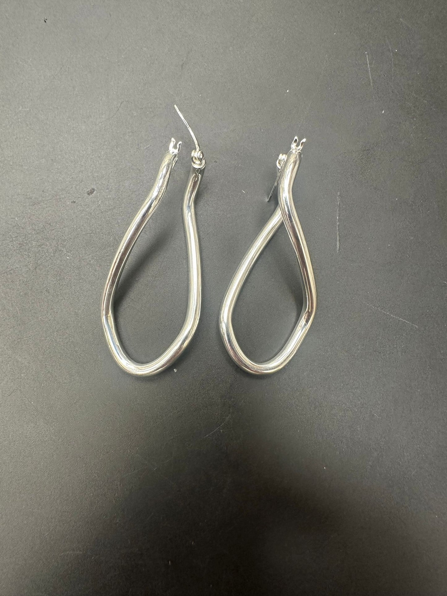 Sterling Silver Plain Earring EP505