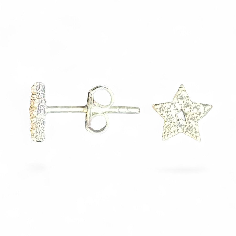 Sterling Silver Stud Earring CZ Stone EP9100