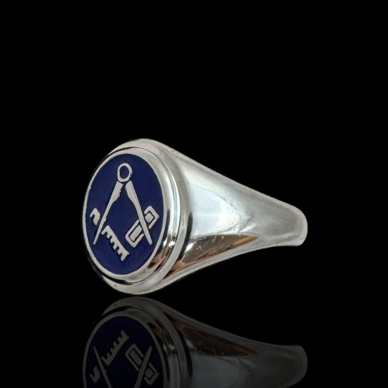 Sterling Silver Masonic Signet Ring SGN02