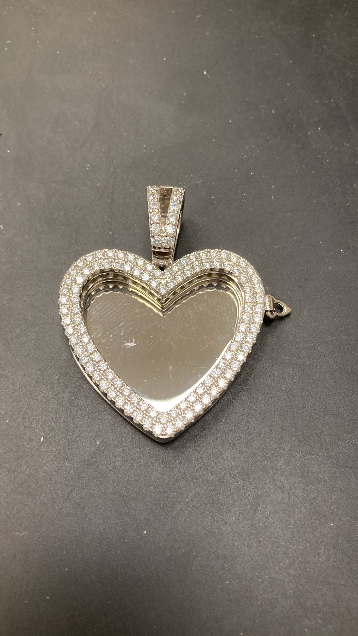 Sterling Silver Pendant CZ Stone MPCZ002