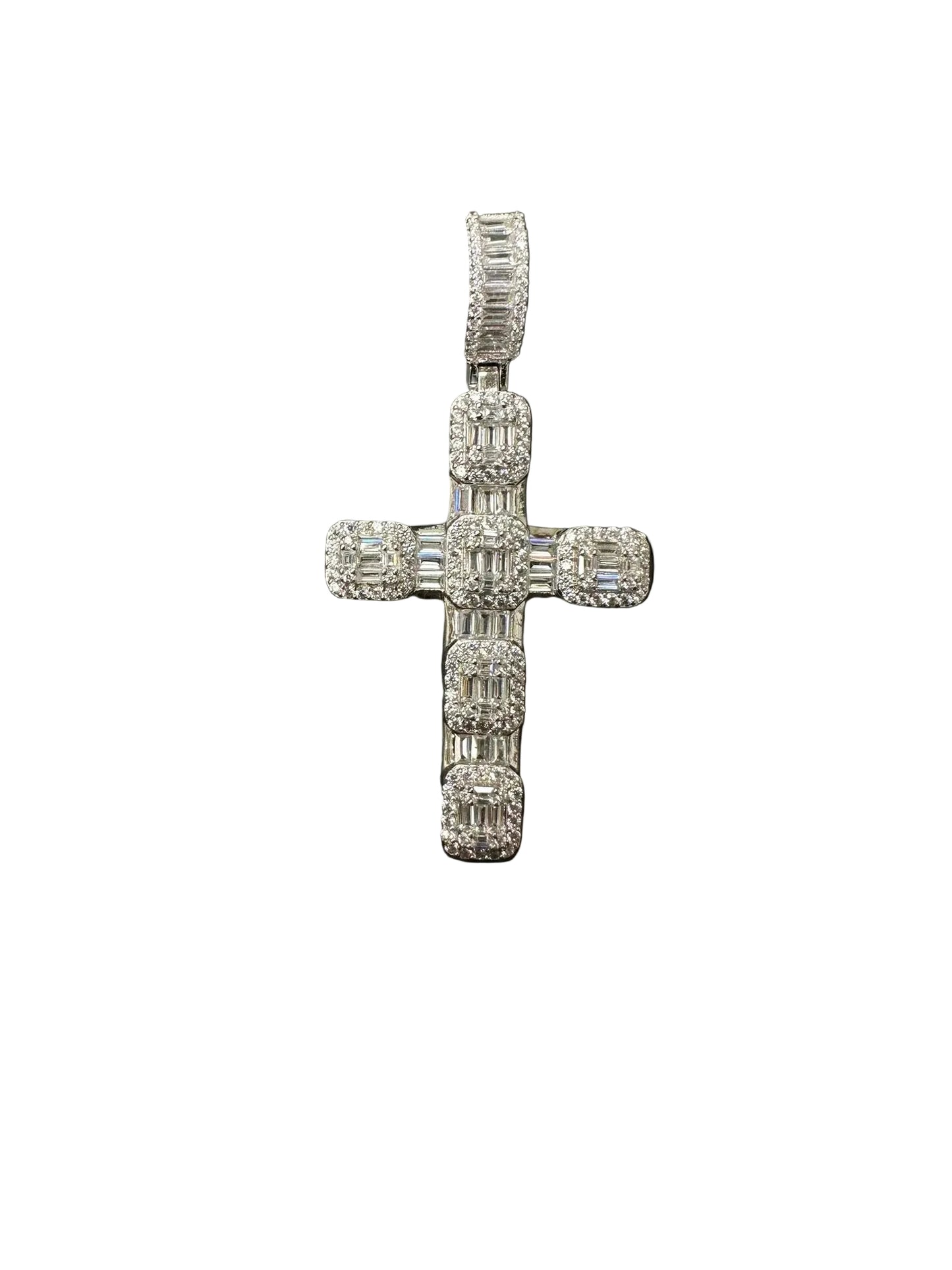 Sterling Silver Cross Pendant MPCZ021