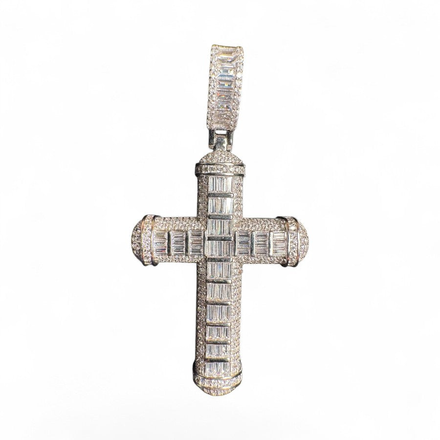 Sterling Silver Cross Pendant MPCZ022