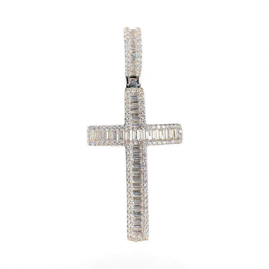Sterling Silver Cross Pendant MPCZ10027