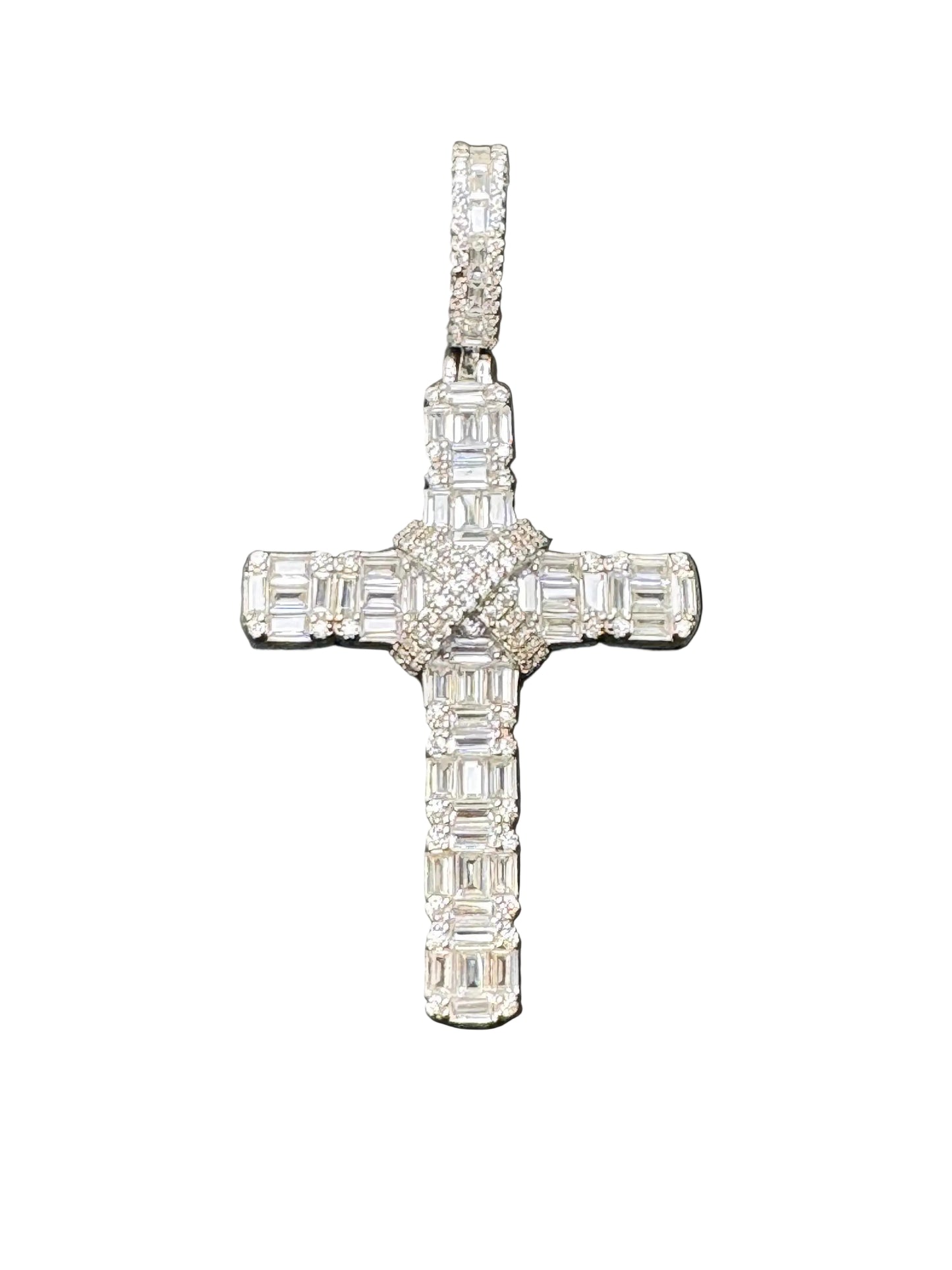 Sterling Silver Cross Pendant MPCZ306