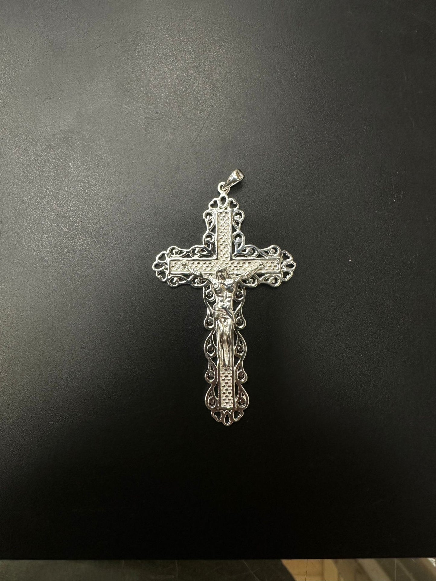 Sterling Silver Cross Pendant MPCZ3303