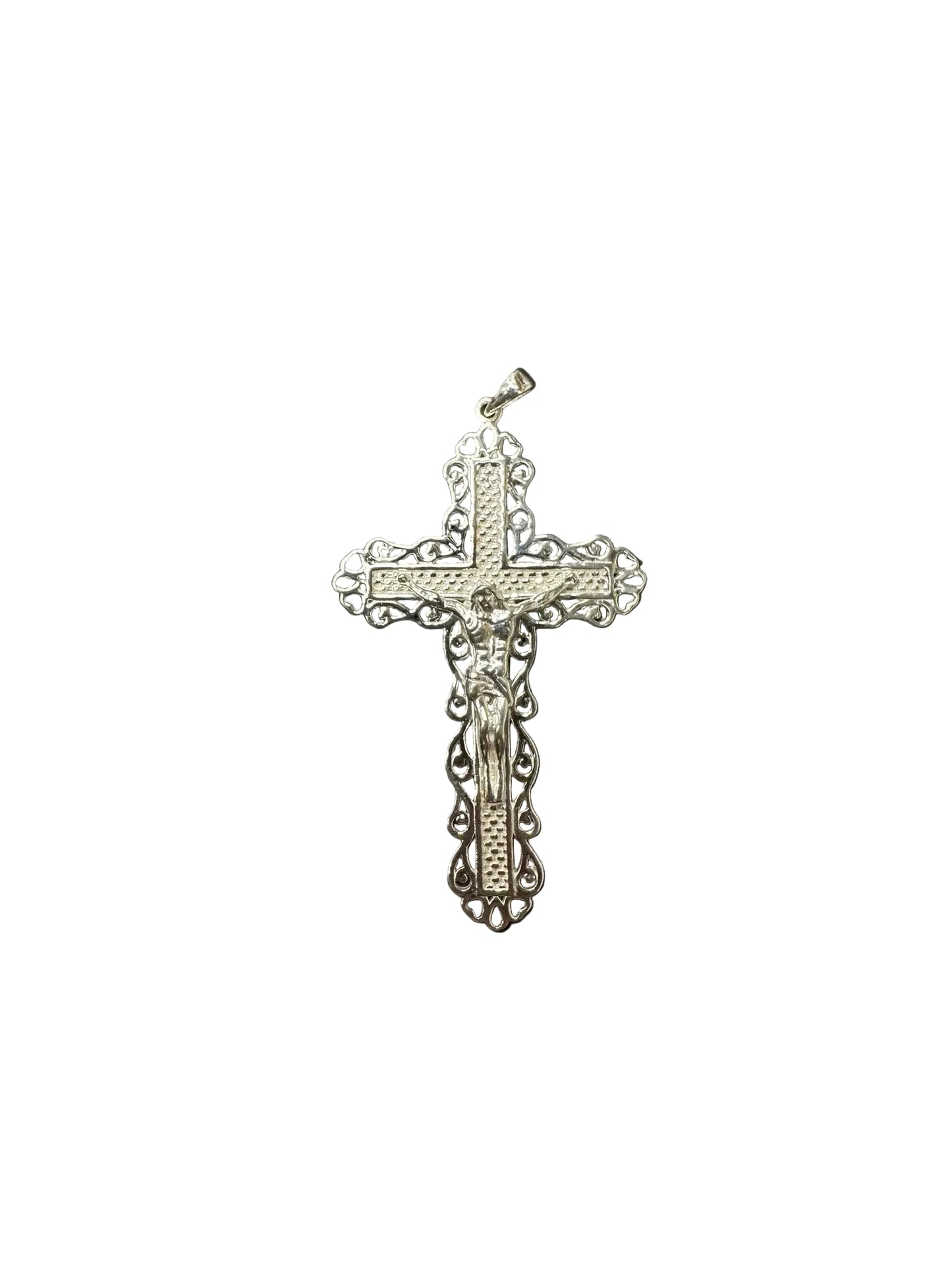Sterling Silver Cross Pendant MPCZ3303