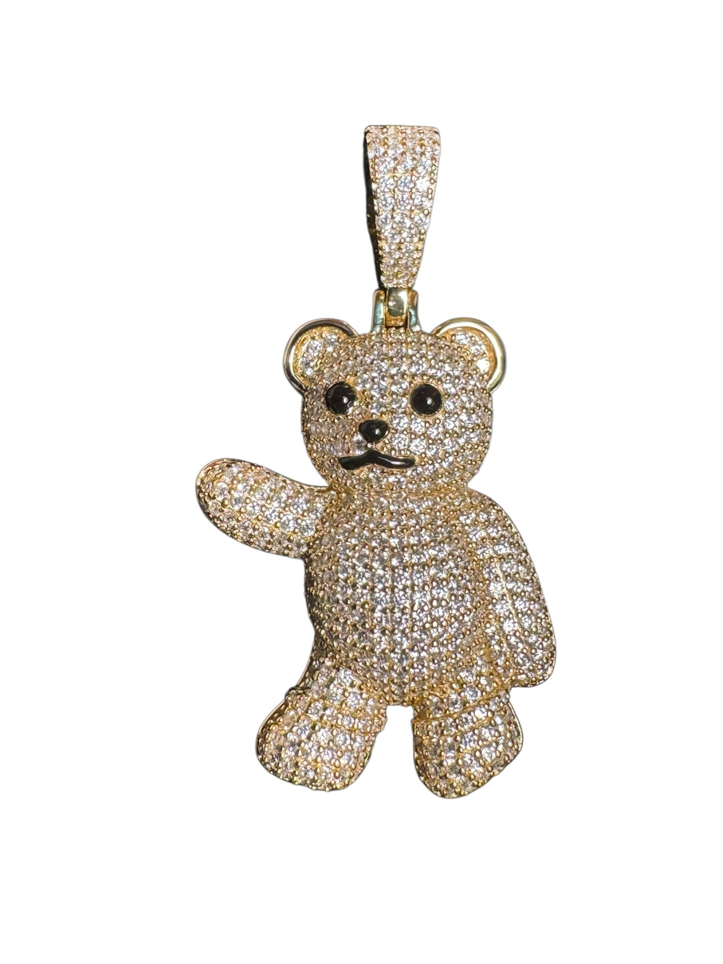 Sterling Silver Pendant Gold Plated MPCZ3306