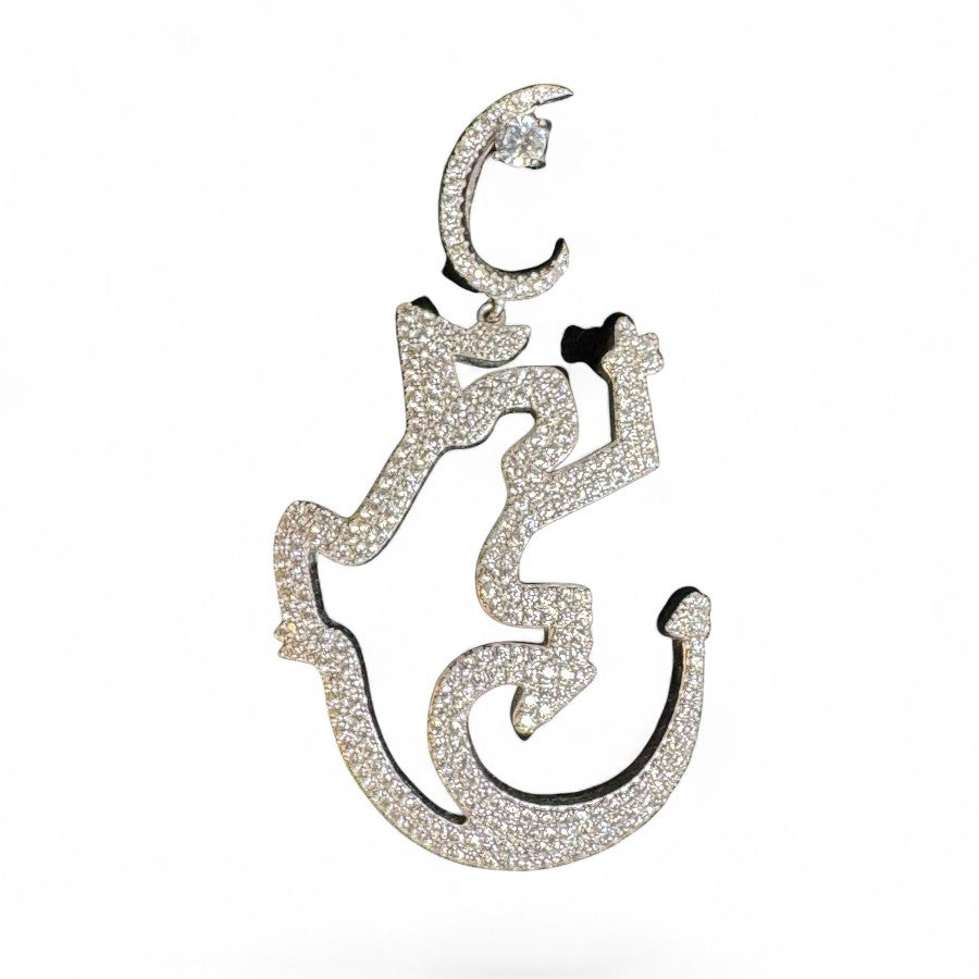 Sterling Silver Pendant CZ Stone MPCZ3375