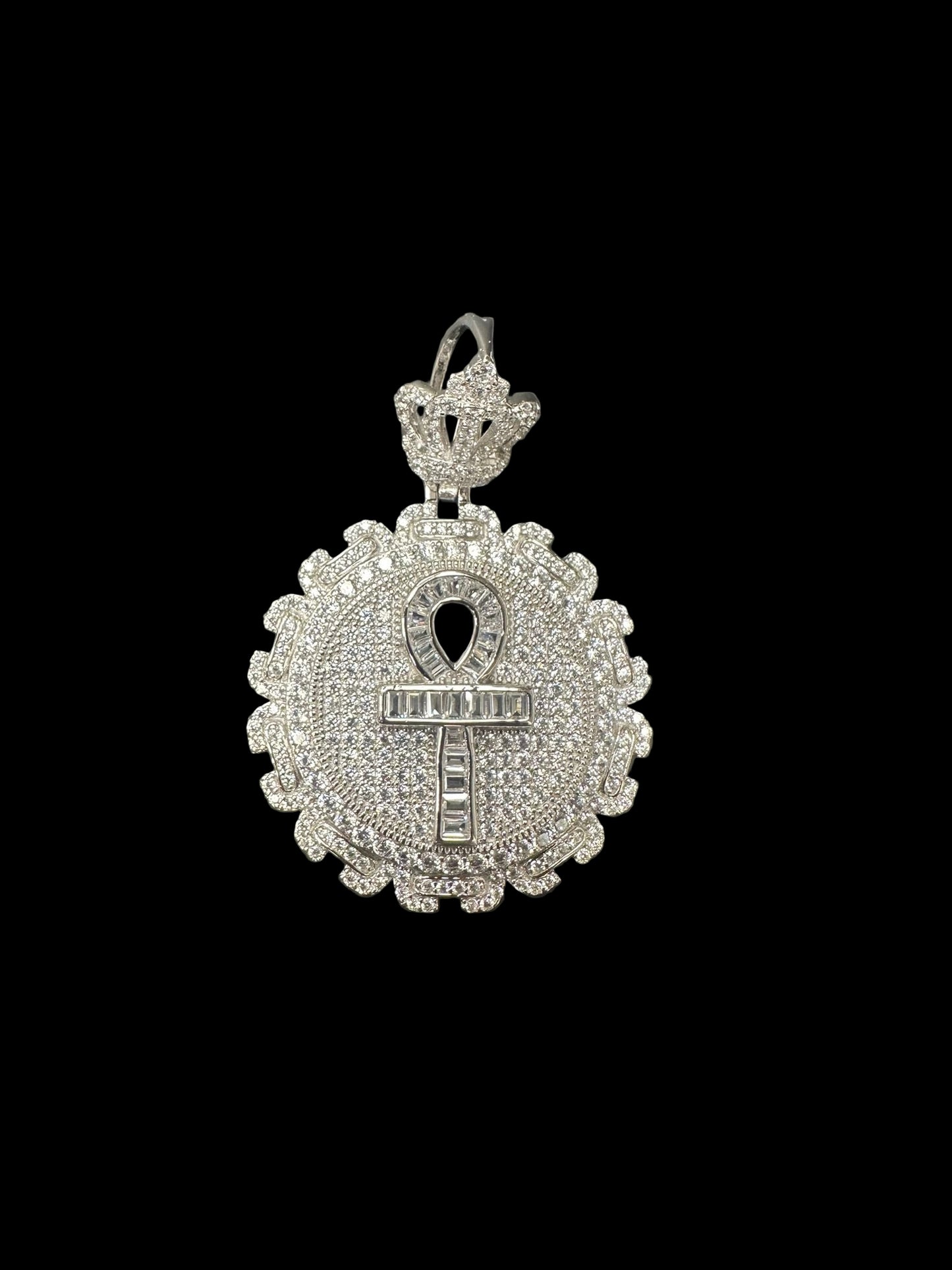 Sterling Silver Pendant CZ Stone MPCZ3378