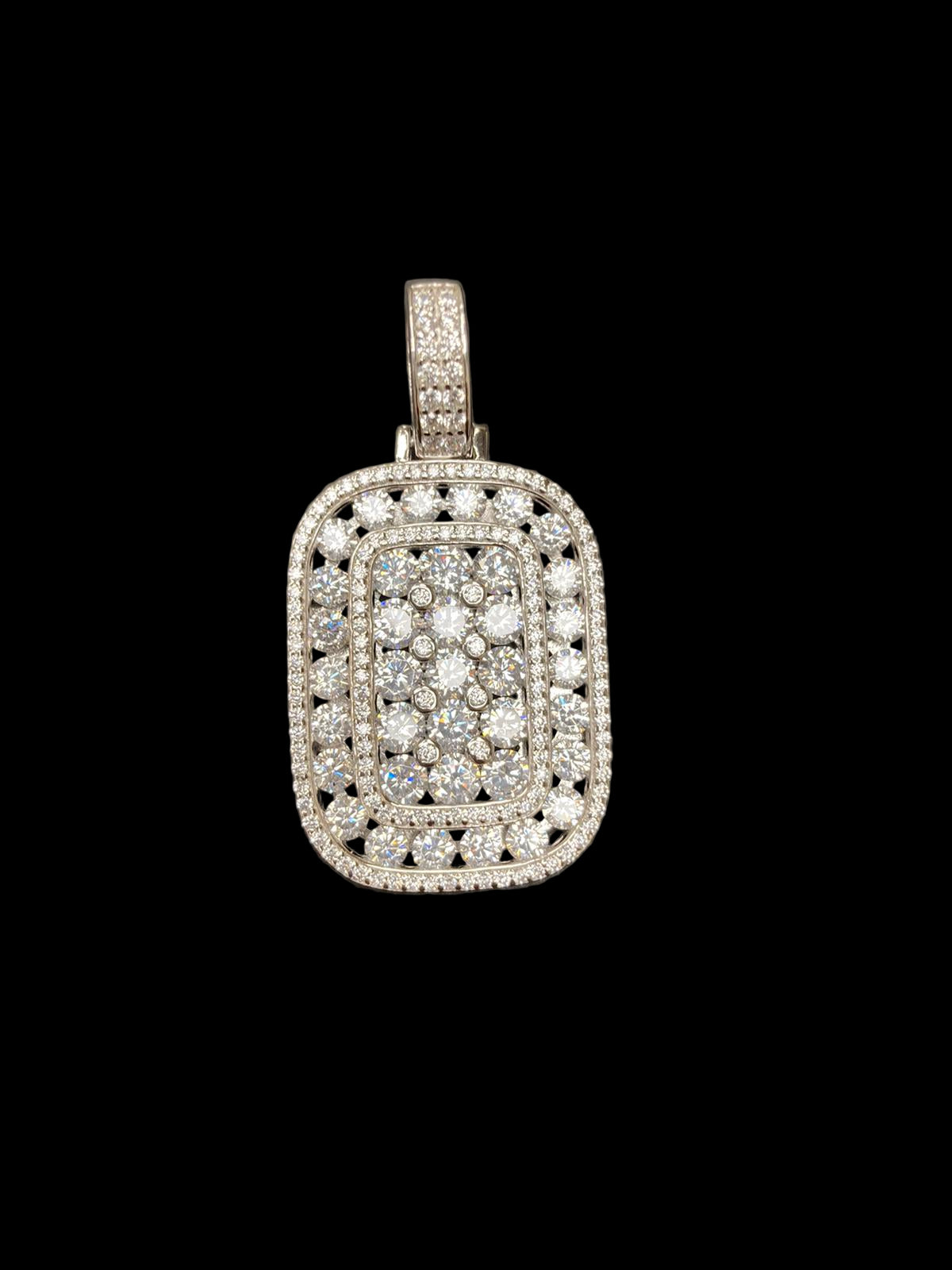 Sterling Silver Pendant CZ Stone MPCZ3397