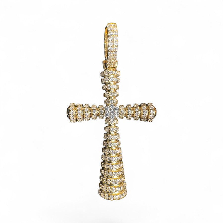 Sterling Silver Cross Pendant MPCZ651