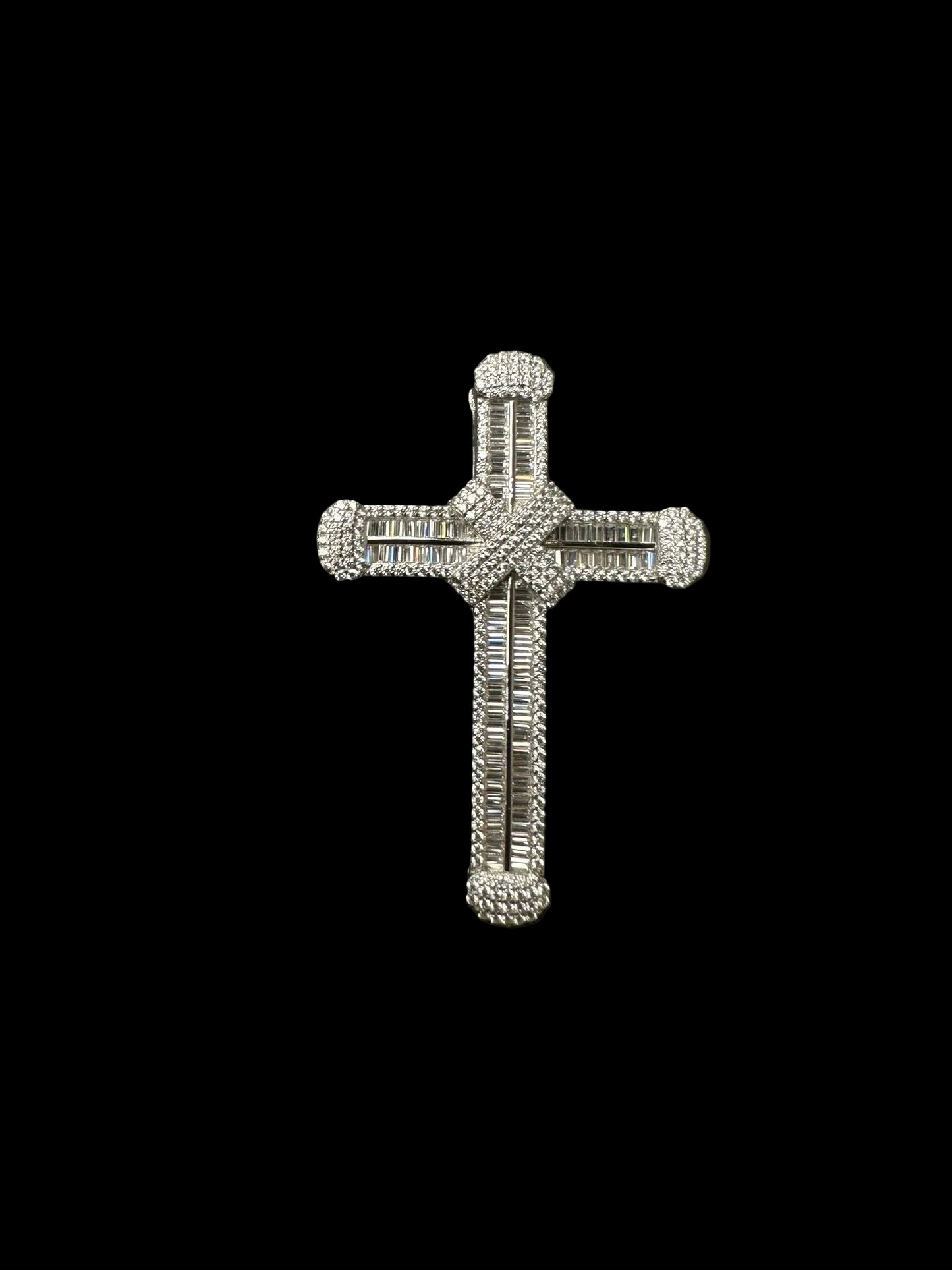 Sterling Silver Cross Pendant MPCZ715.2
