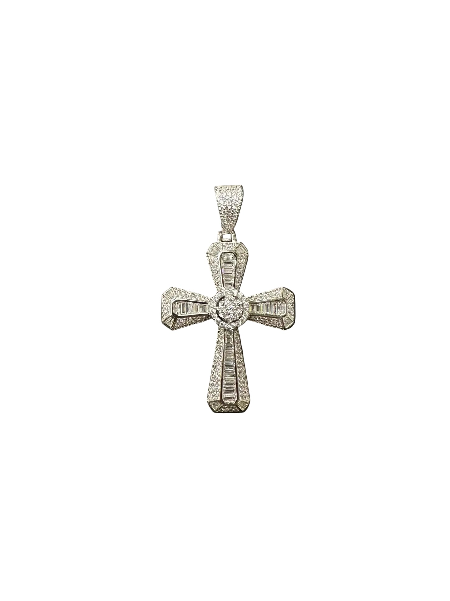 Sterling Silver Cross Pendant MPCZ8104