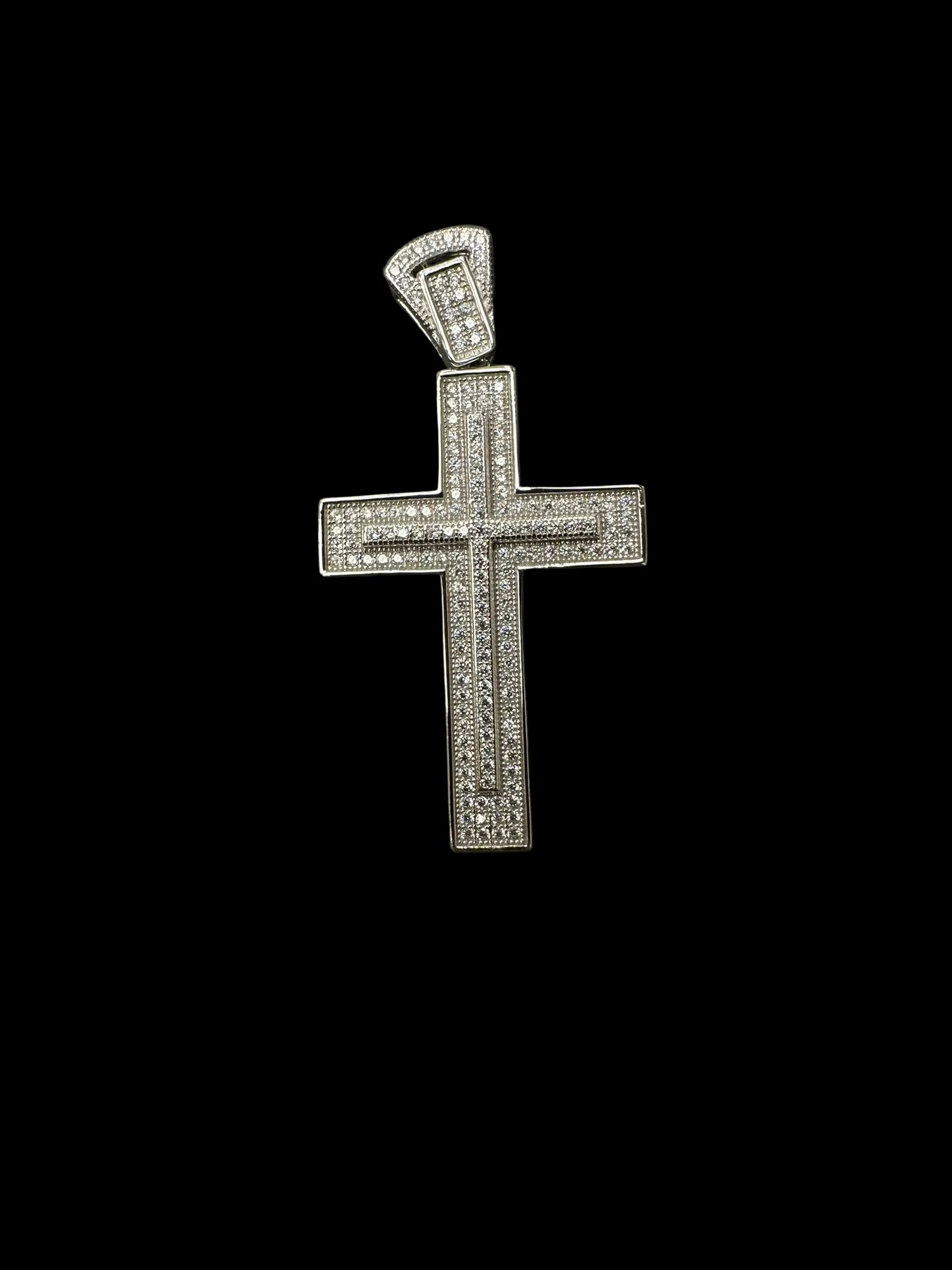 Sterling Silver Cross Pendant MPCZ860