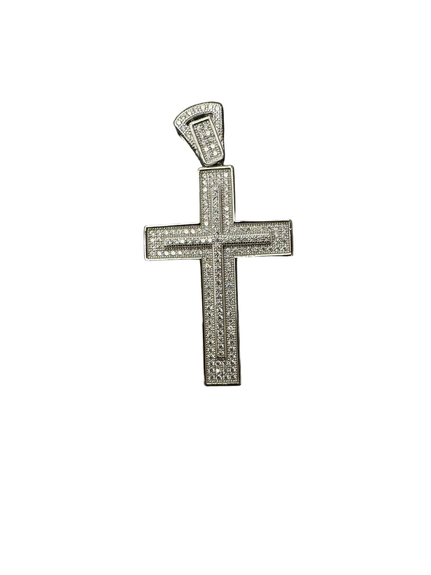 Sterling Silver Cross Pendant MPCZ860