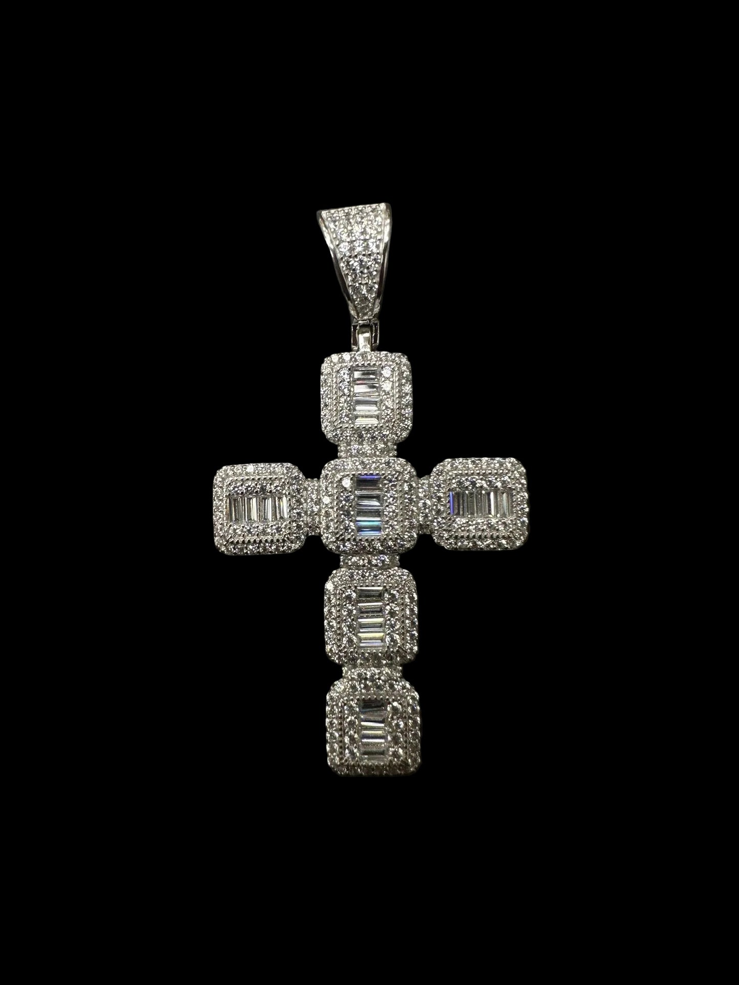 Sterling Silver Cross Pendant MPCZ900