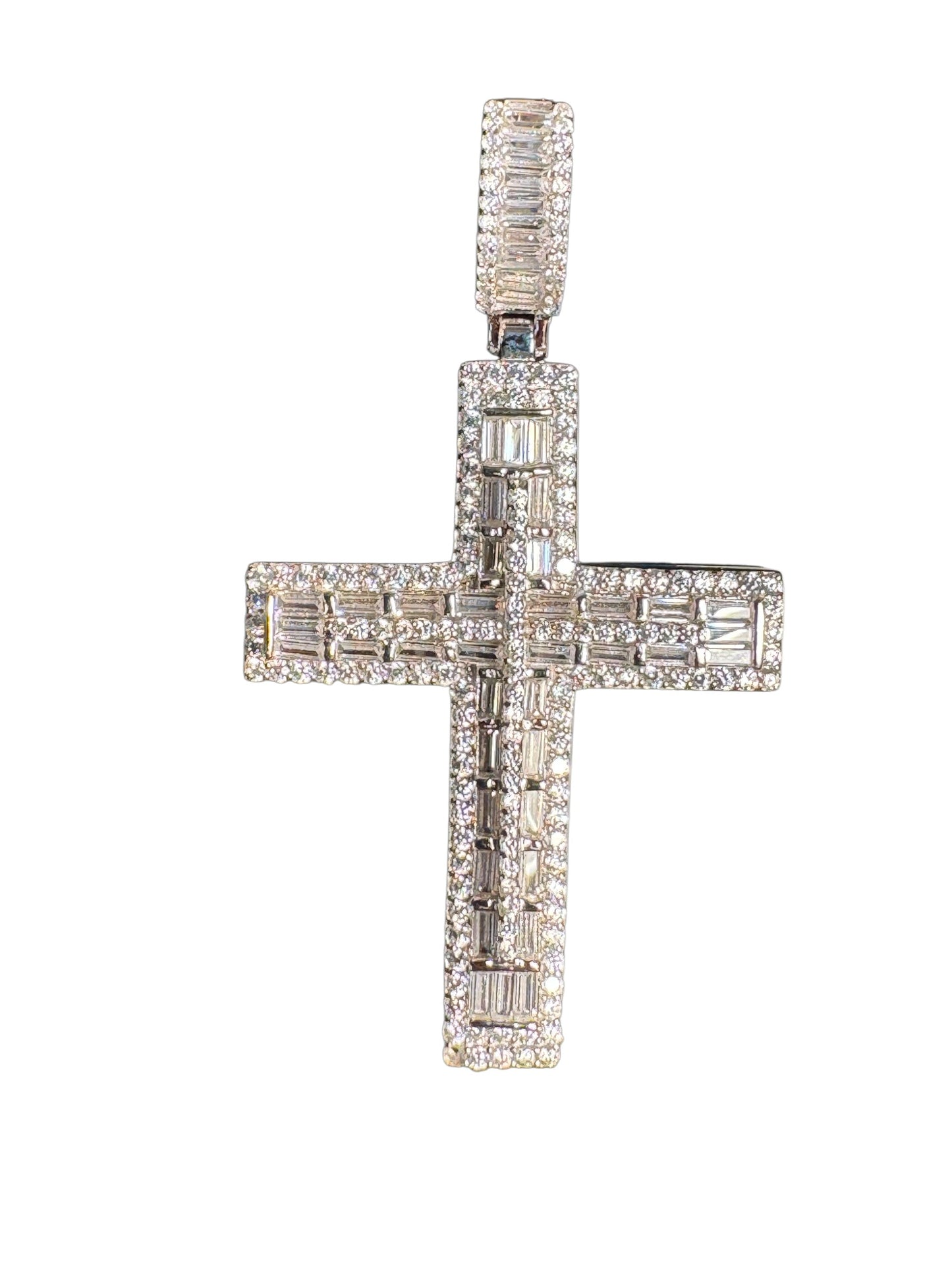 Sterling Silver Cross Pendant MPCZ904