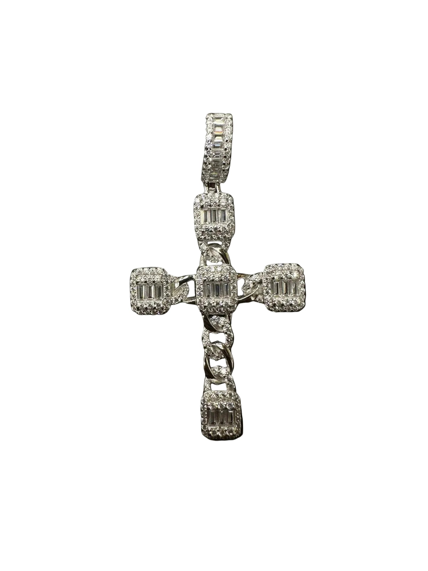 Sterling Silver Cross Pendant MPCZ9180