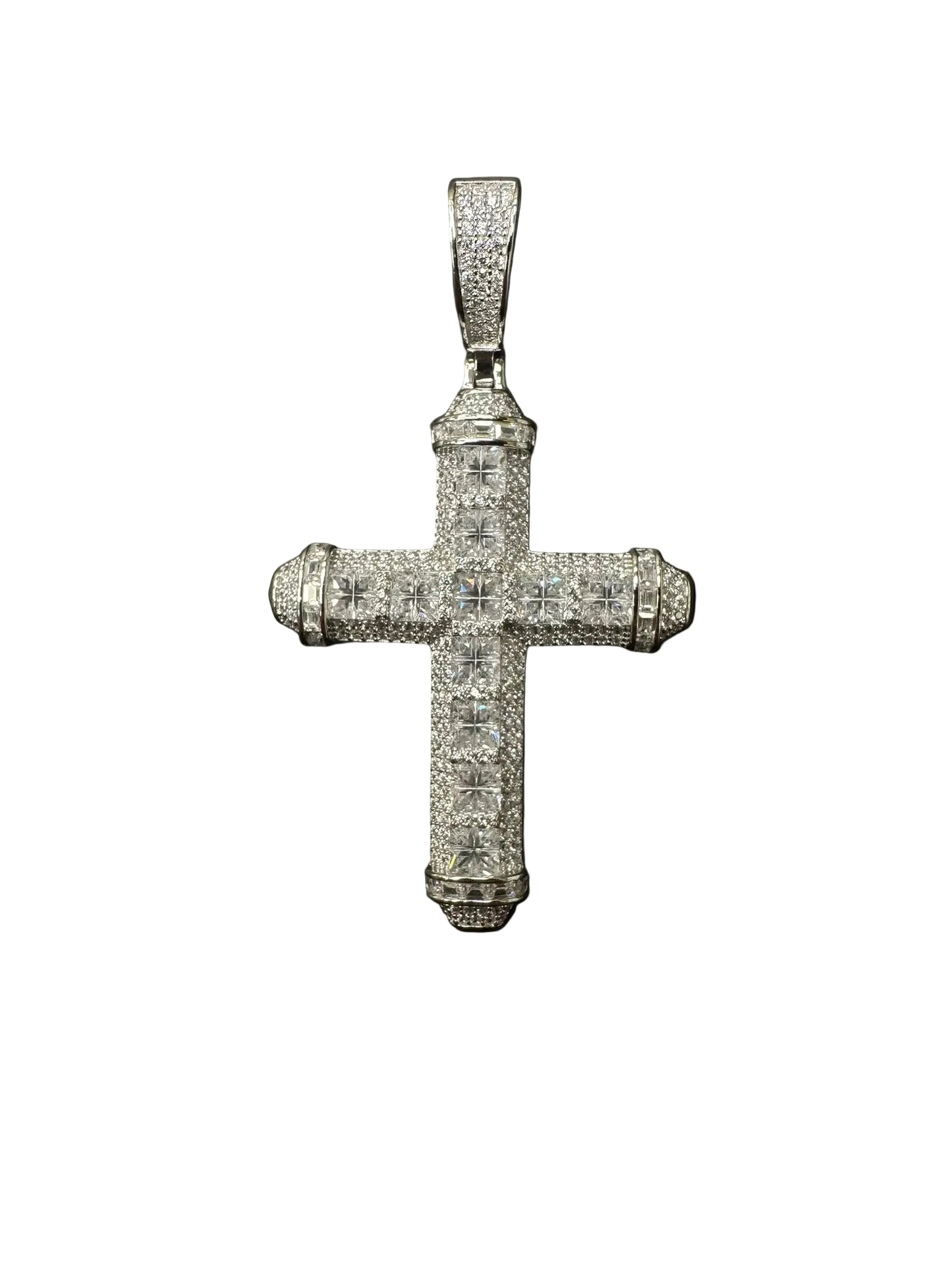 Sterling Silver Cross Pendant MPCZ930