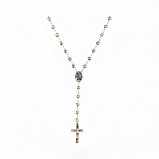 Sterling Silver Rosary Beads NCZ10064