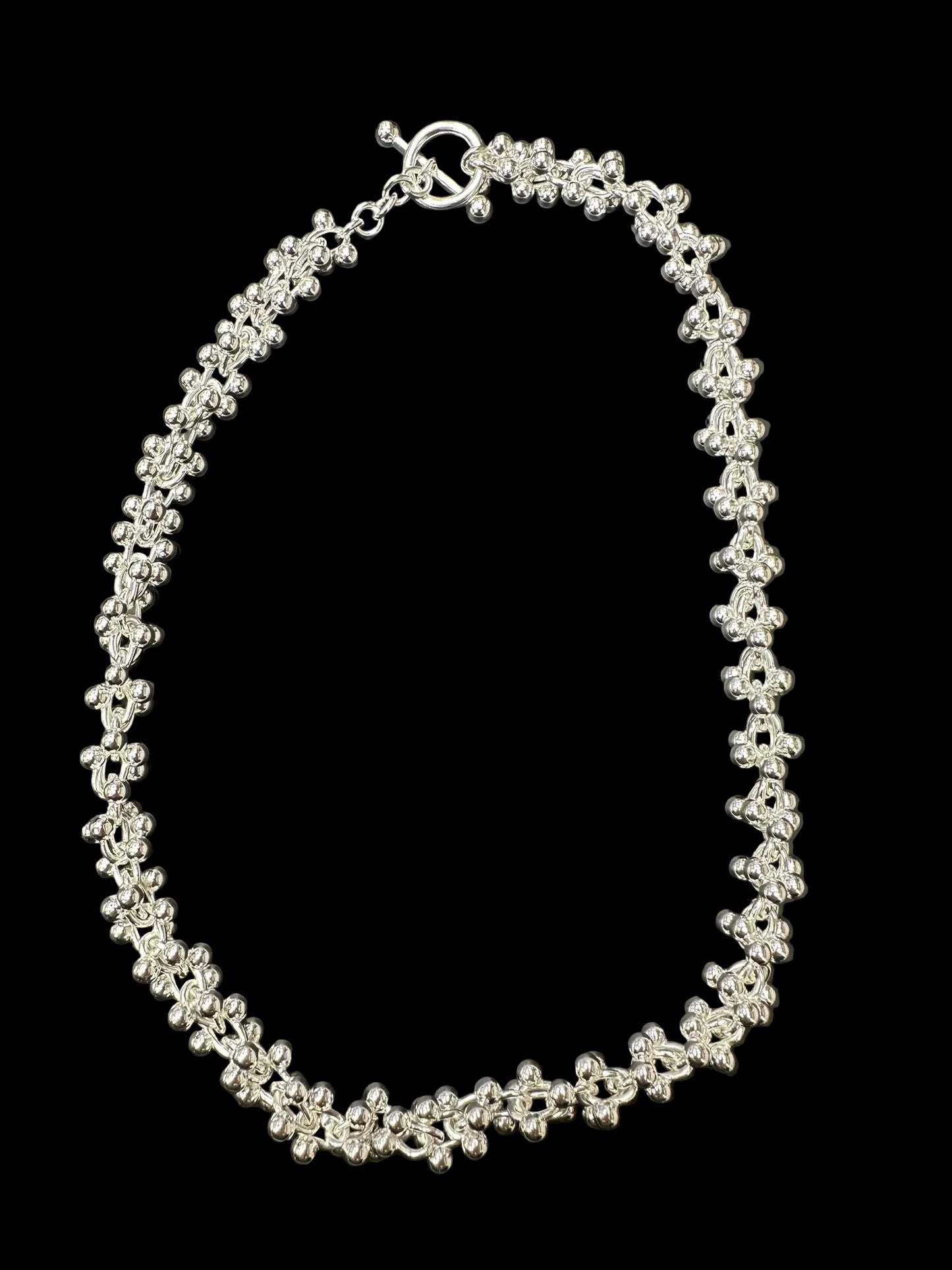 Sterling Silver Necklace NCZ3302