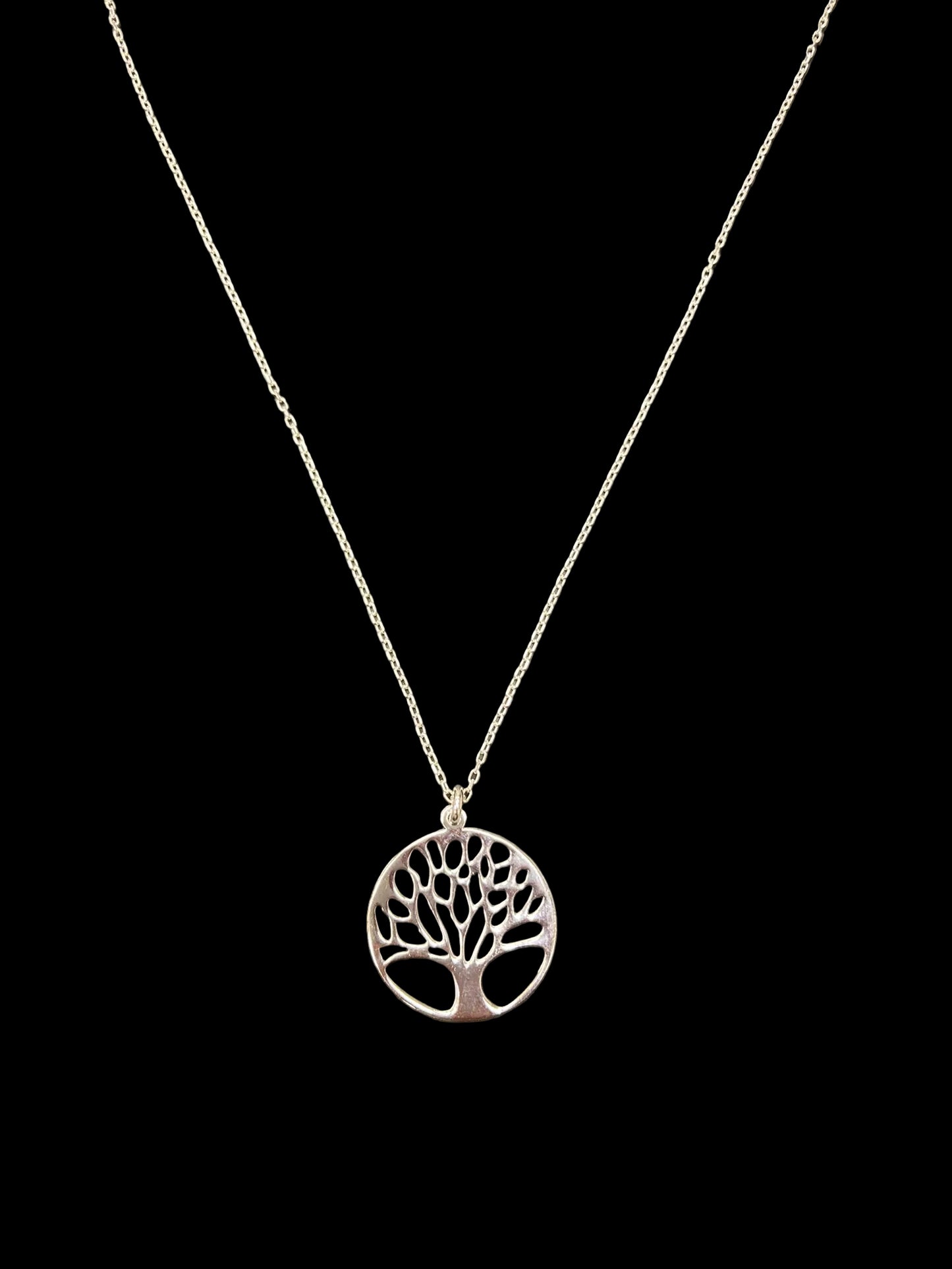 Sterling Silver Necklace CZ Stone NCZ3307