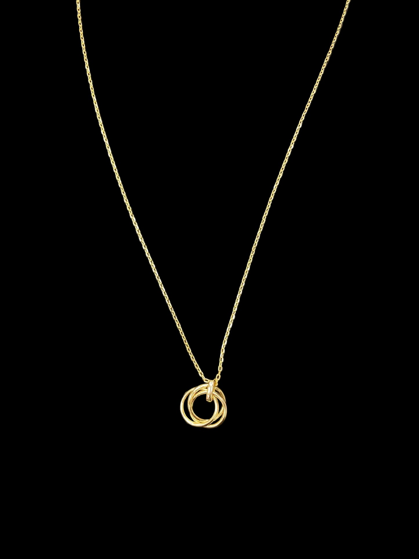 Sterling Silver Plain Necklace NP10090