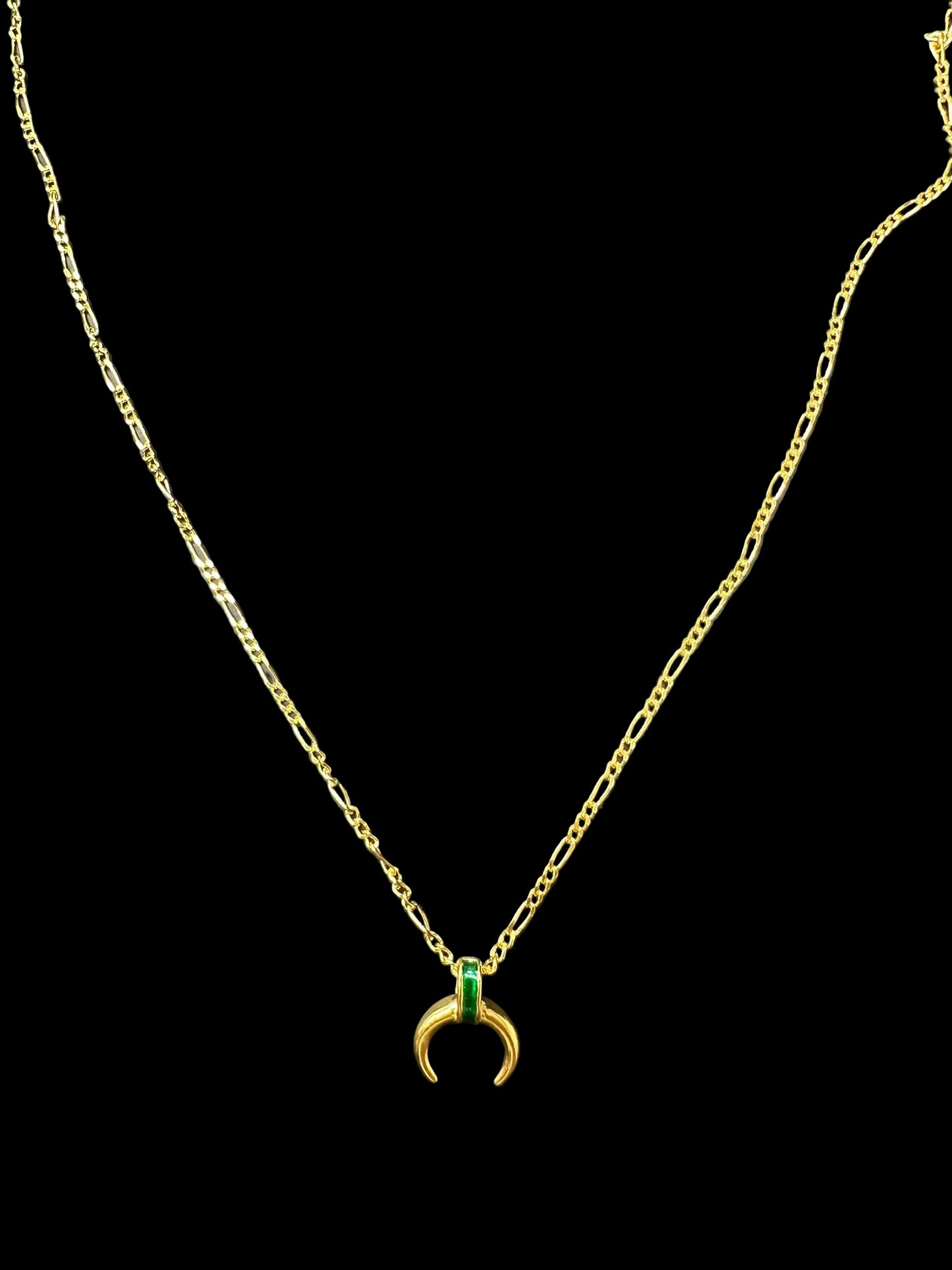 Sterling Silver Necklace Gold Plated NP3304