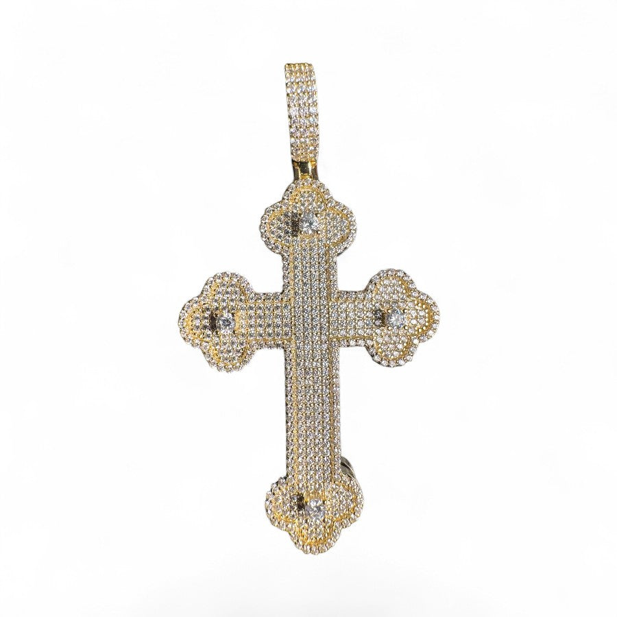 Sterling Silver Cross Pendant PCZ10055