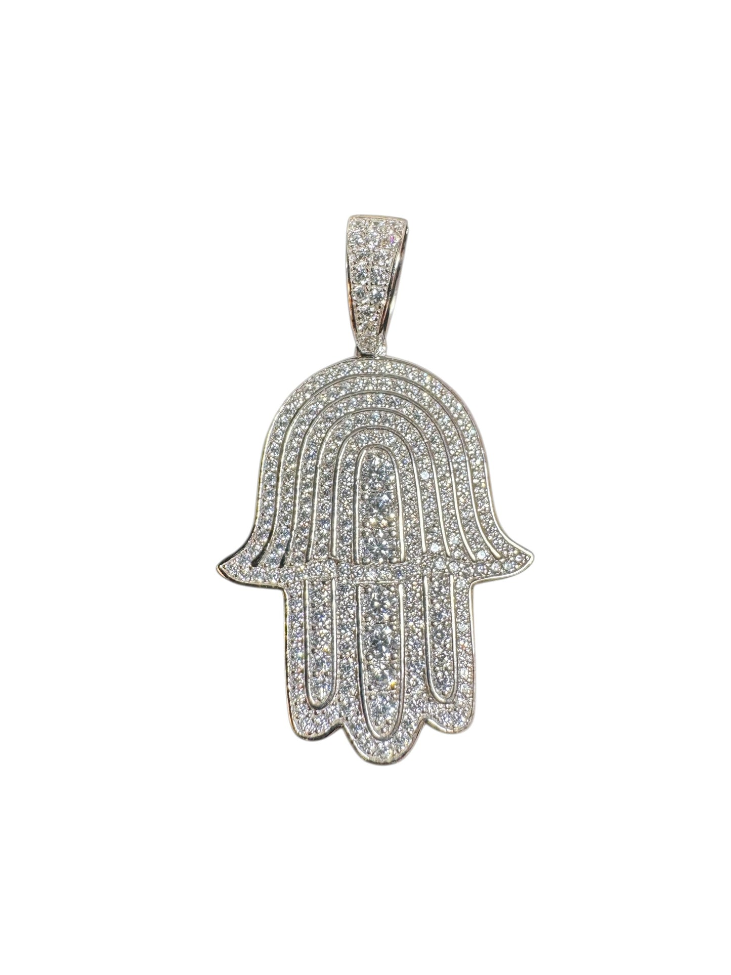 Sterling Silver Hand Pendant PCZ1013