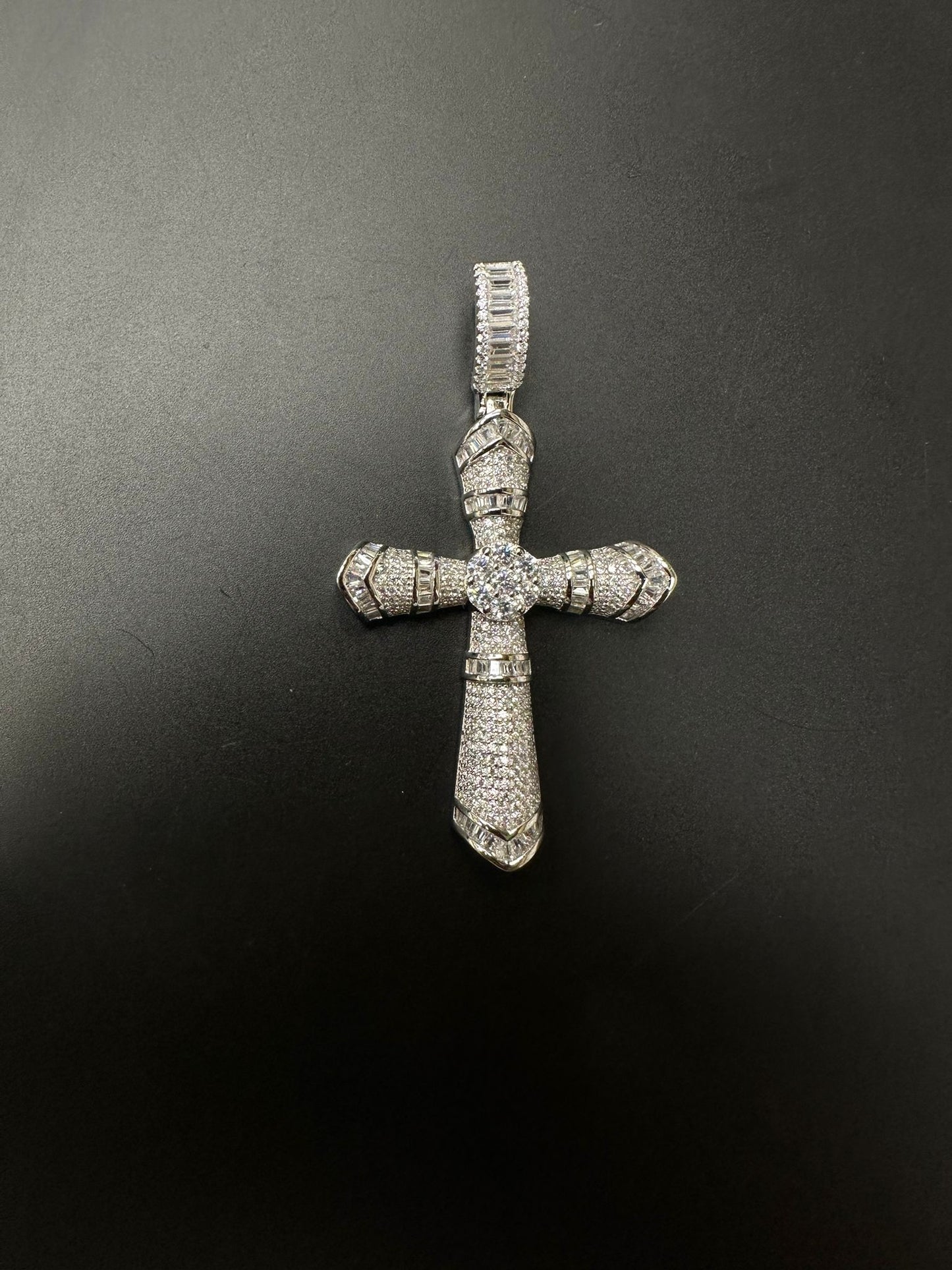 Sterling Silver Cross Pendant MPCZ918