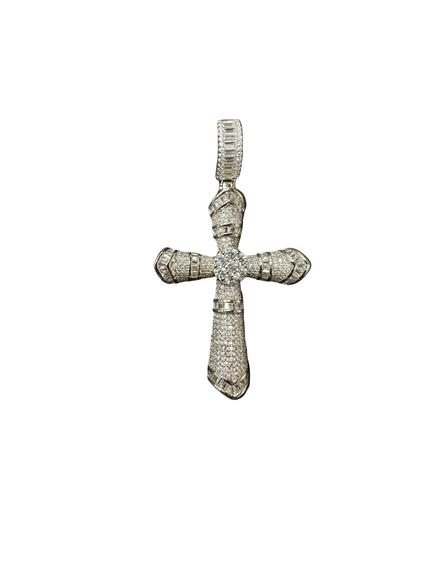 Sterling Silver Cross Pendant MPCZ918