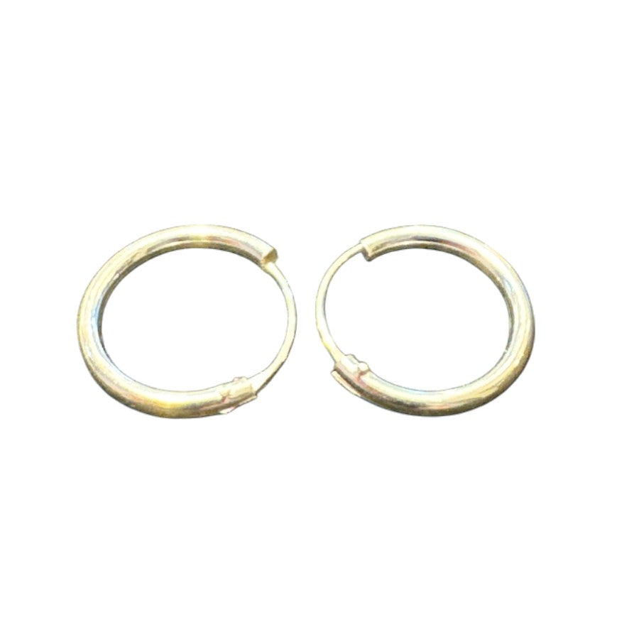 Sterling Silver Round Earring PE01035004