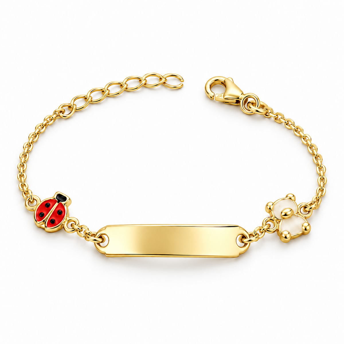 Sterling Silver 6"-7" Kids Id Bracelet BCZ108985