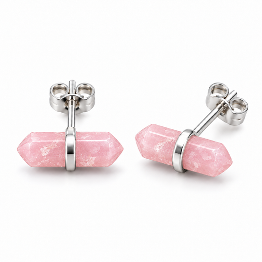 Sterling Silver Bar Stud Earring ECZ00429