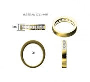 Sterling Silver Half Eternity Ring 3 mm Channel Set Square CZ Stone RCZ0381601