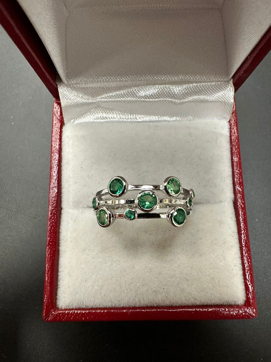 Sterling Silver Ring CZ Stone RCZ0544901