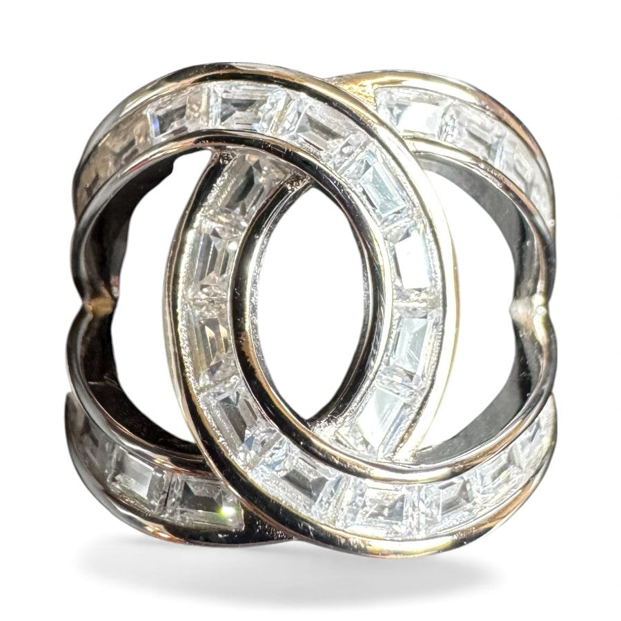 Sterling Silver Ring CZ Stone RCZ10500