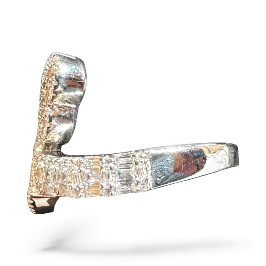 Sterling Silver Ring CZ Stone RCZ3301