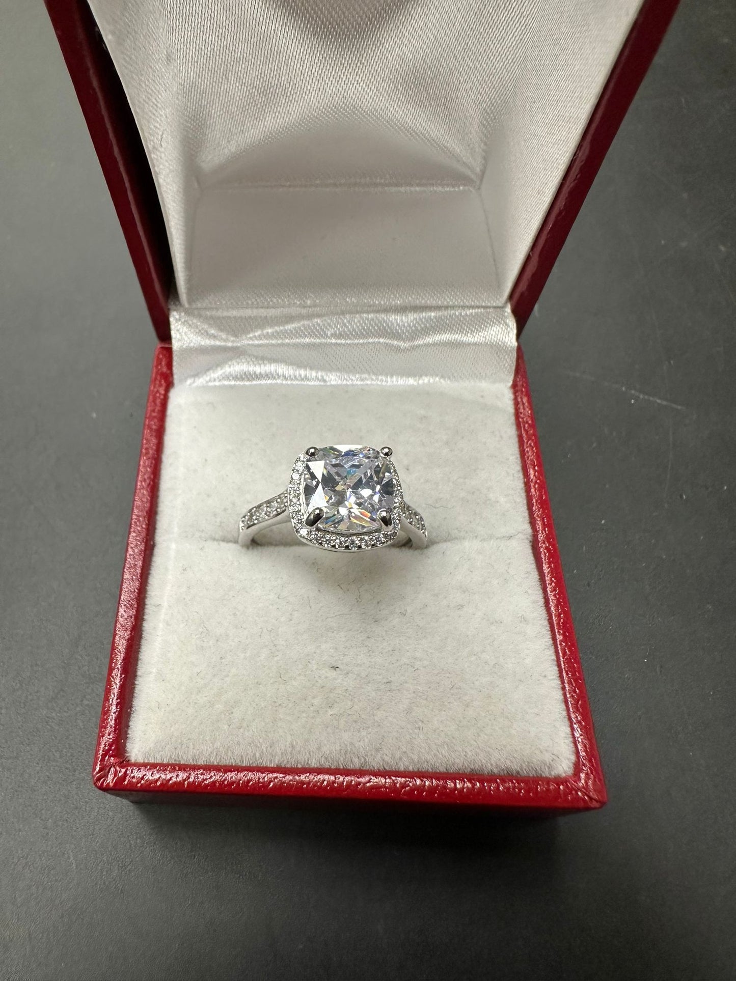 Sterling Silver Ring CZ Stone RCZ3327