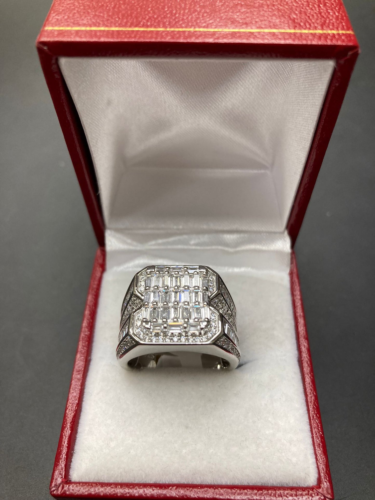 Sterling Silver Ring CZ Stone RCZ3332