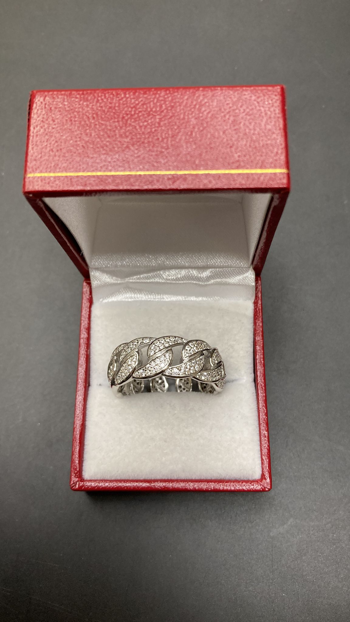 Sterling Silver Ring CZ Stone RCZ3346