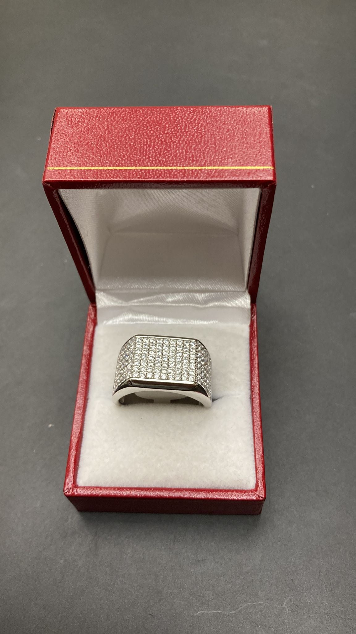 Sterling Silver Ring CZ Stone RCZ3352
