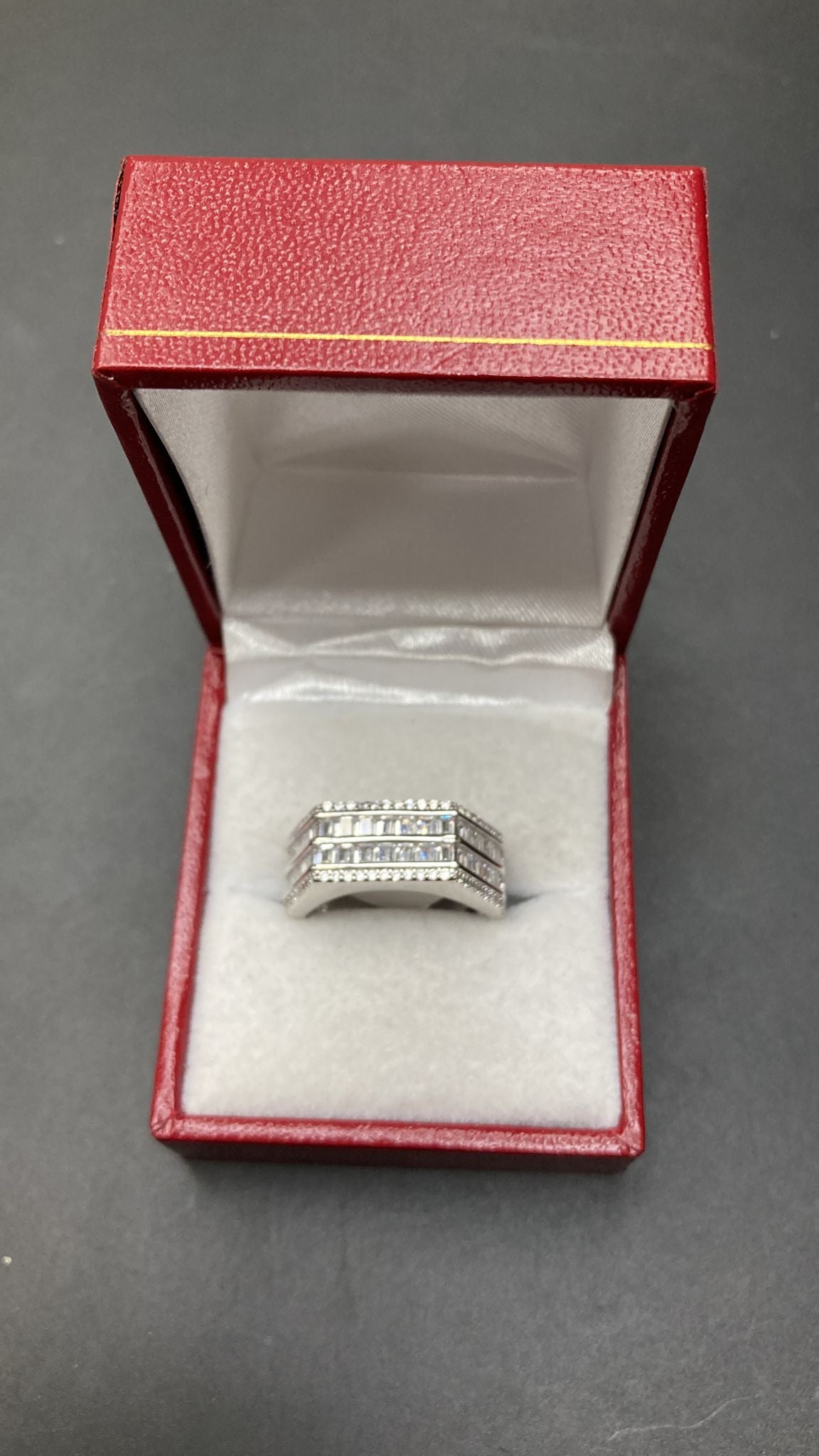 Sterling Silver Ring CZ Stone RCZ3353