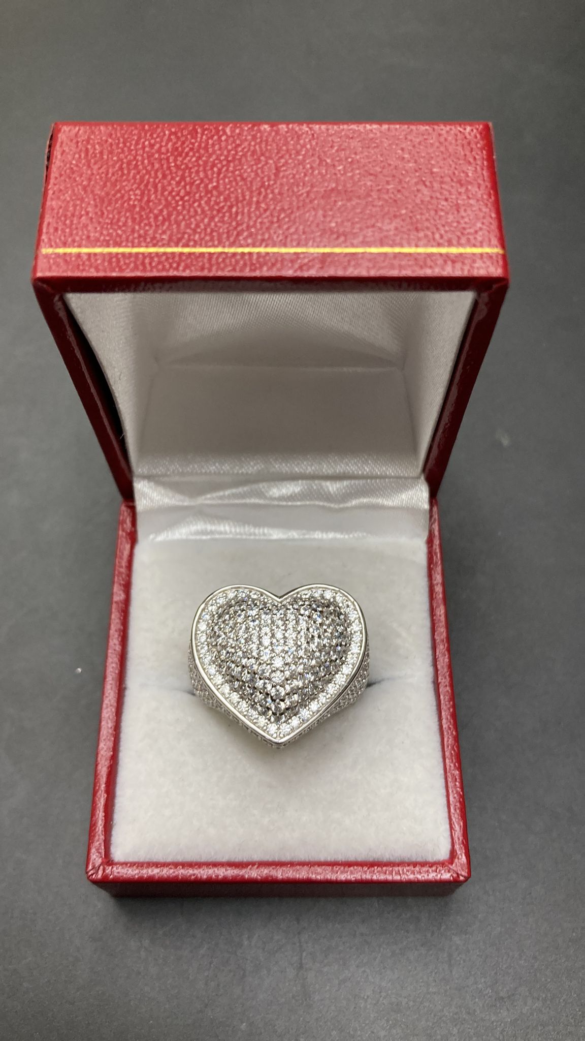 Sterling Silver Ring CZ Stone RCZ3355
