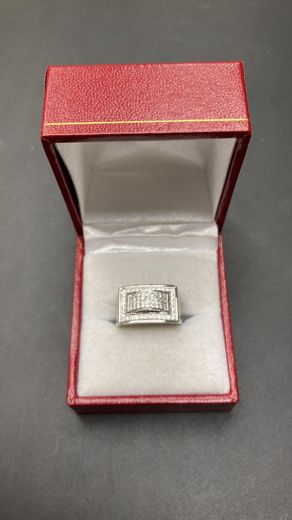 Sterling Silver Ring CZ Stone RCZ3365